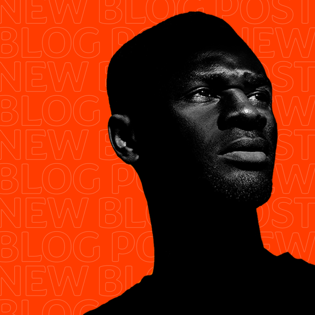 young black man