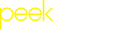 Peek PRO logo with the text "Tour & Activity Operator Software" in white and yellow.