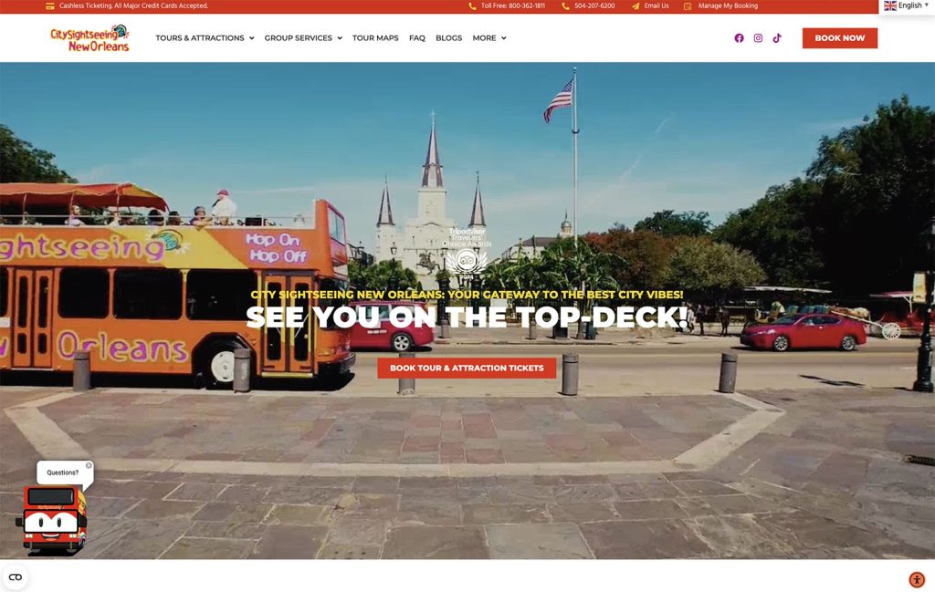 AAMP Agency - Citysightseeing New Orleans Portfolio