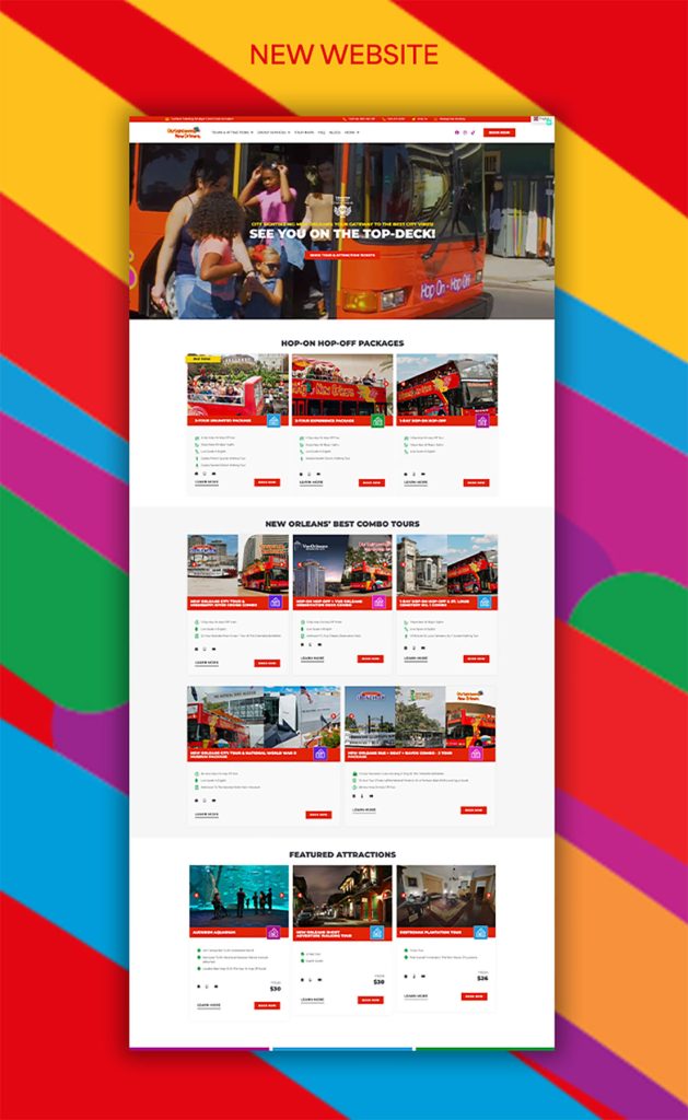 AAMP Agency - Case Study City Sightseeing Website Mobil 2