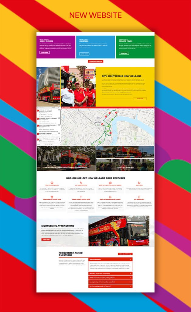 AAMP Agency - Case Study City Sightseeing Website Mobil 3