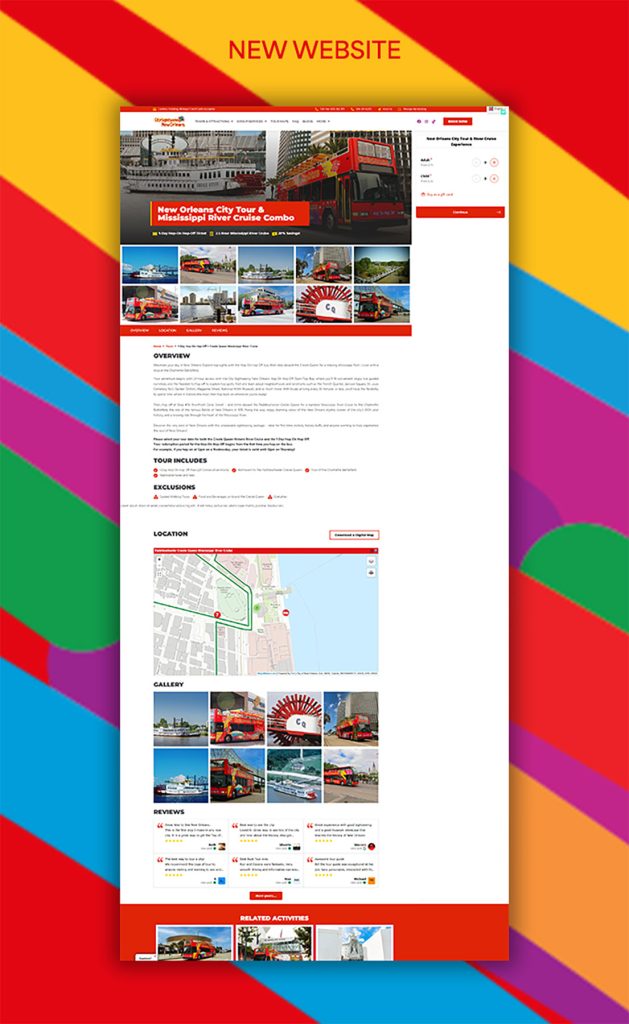 AAMP Agency - Case Study City Sightseeing Website Mobil 4