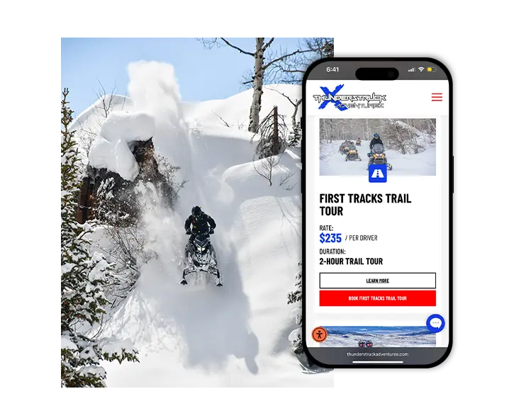 AAMP Agency - Thunderstruck Adventures 3 AAMP Agency - Case Study Thunderstruck Adventures The Challenge