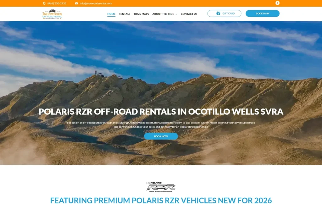 AAMP Agency - Ironwoods Off Road Rental